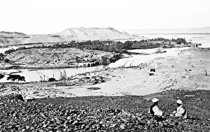 Elephantine: Elephantine Island, River Nile, Egypt, Victorian period