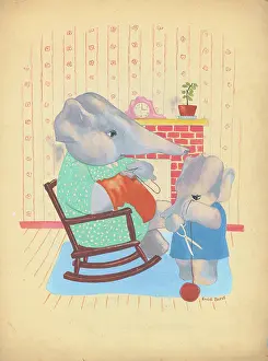 Enid: Elephants dressed as children
