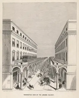 Pavements: ELEVATED RAILWAY/LONDON