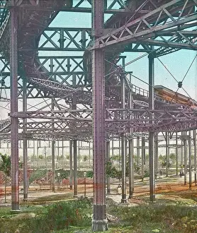 Girder: Elevated railway in New York