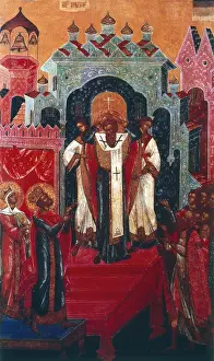 Elevation: Elevation of the Cross during a Russian Orthodox