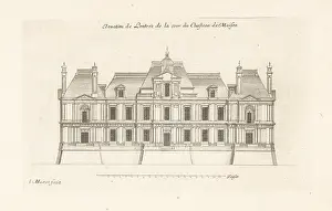 Chez Mariette: Elevation of the entrance to the courtyard of
