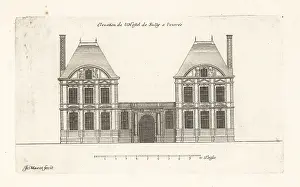 Chez Mariette: Elevation of the entrance to the Hotel de Sully