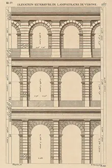 Verona: Elevation Exteriere De L'Amphiteatre