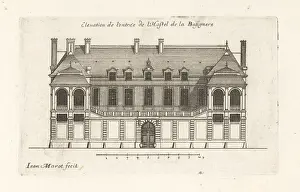 Chez Mariette: Elevation of the Hotel de Chimay, Paris
