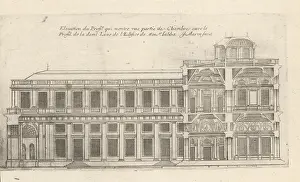 Chez Mariette: Elevation and profile of the Hotel Jabach, Paris