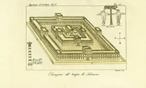Egor: Elevation of Solomon's Temple, Jerusalem