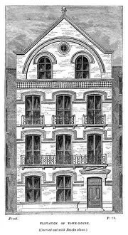 Floors: ELEVATION OF TOWN-HOUSE