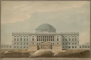 Propylaea: Elevation of west front of the United States