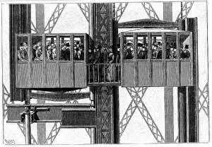 Lifts: Elevators (lifts) by Leon Edoux for carrying passengers