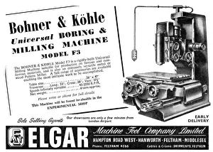 Elgar: Elgar Machine Tools - Bohner & Kohle Milling Machine