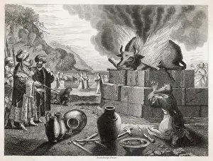 Elijah: Elijah Burns a Cow