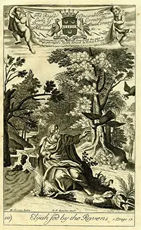 1690: Elijah fed by the Ravens