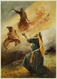 ELIJAH GOES TO HEAVEN