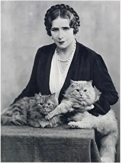Elinor Glyn and cats