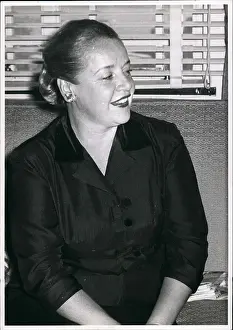 Elinor: Elinor Steber, opera singer, in Hong Kong
