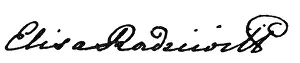Elisa: Elisa Radziwill