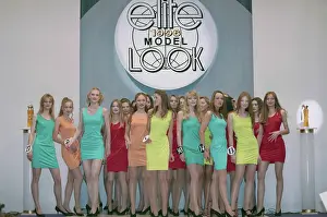Finalists: Elite Model Look annual competition of professional