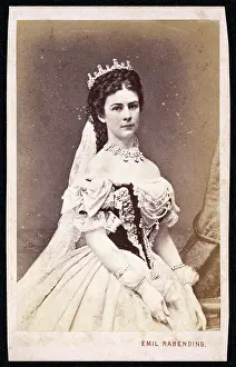 Reigned: Elizabeth - Austria - Carte de Visite