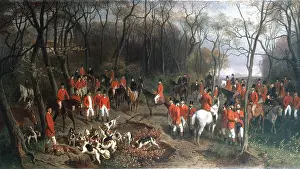 Richter: Elizabeth of Bavaria (1837-1898) centre, fox