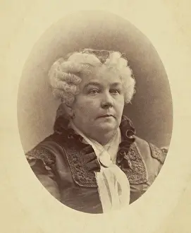 Stanton: Elizabeth Cady Stanton - women's suffrage - social issues