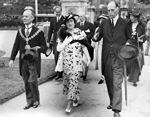 Windsors: Elizabeth, Duchess of York, at the opening