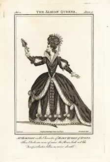 Lasses: Elizabeth Hartley in the character of Mary Queen of