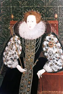 Sceptre: Elizabeth I (1533-1603) Queen of England and Ireland