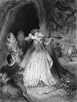 Woodstock: ELIZABETH I W/CROSSBOW