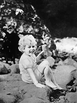 Informal: Elizabeth II as small child