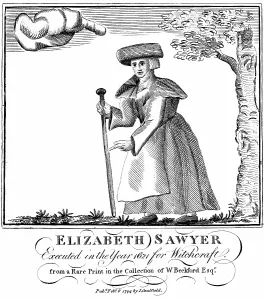 Occult: Elizabeth Sawyer, executed as a witch in England