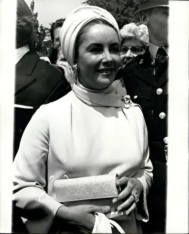 Cazalet: Elizabeth Taylor, actress, at a wedding