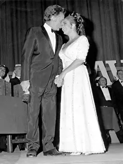 Donatello: Elizabeth Taylor and Richard Burton, Taormina Film Festival