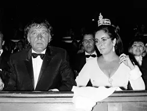 Taming: Elizabeth Taylor and Richard Burton, gala performance