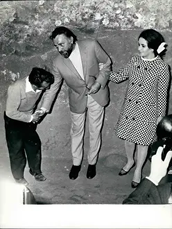 Taming: Elizabeth Taylor and Richard Burton in Rome