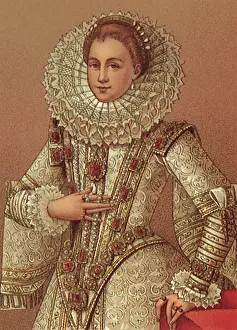 Brocade: Elizabethan Woman