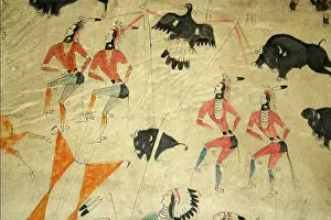 Hide: Elk Hide, Cotsiogo, 19th C