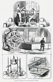 Stamping: Elkington & Co, Electro-Plate Works, Birmingham
