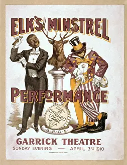 Elks: Elk's minstrel performance given by Chicago Lodge No. 4, BPO