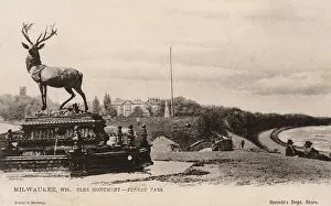 Benevolent: Elks Monument, Juneau Park, Milwaukee, Wisconsin, USA