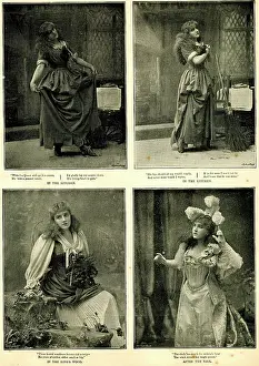 Panto: Ellaline Terriss as Cinderella