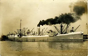 Sank: Ellerman Line Steam Ship - City of Westminster, England