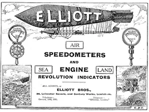 Indicators: Elliott Brothers Aeroplane Speedometers