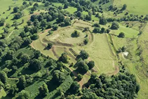Hillfort: Elmley Castle, medieval ringwork and bailey, Worcestershire