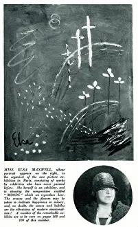 Sep19: Elsa Maxwell and her Moods painting