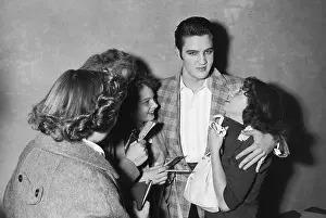 Seekers: Elvis and Fans, c. 1955