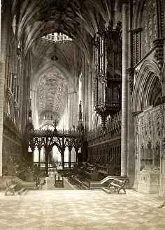 Cambs: Ely Cathedral, Ely, Cambridgeshire, interior view
