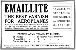 Varnishes: Emaillite Aeroplane Varnishes & Dopes