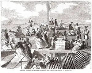 Lcgr1907: Emancipated African Americans on a ship to