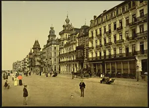 Ostend: The embankment, Ostend, Belgium